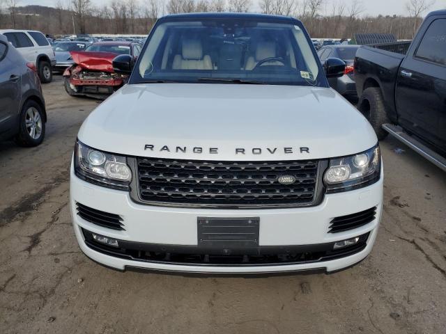 SALGS2FE5HA370432 - 2017 LAND ROVER RANGE ROVE WHITE photo 5