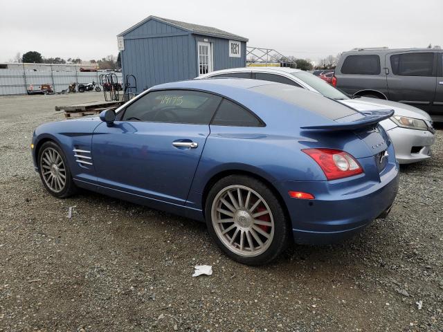 1C3AN79N55X039604 - 2005 CHRYSLER CROSSFIRE BLUE photo 2