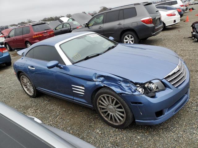 1C3AN79N55X039604 - 2005 CHRYSLER CROSSFIRE BLUE photo 4