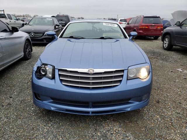 1C3AN79N55X039604 - 2005 CHRYSLER CROSSFIRE BLUE photo 5