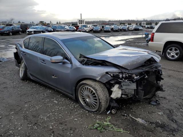 JH4KC1F94EC005069 - 2014 ACURA RLX ADVANC GRAY photo 4