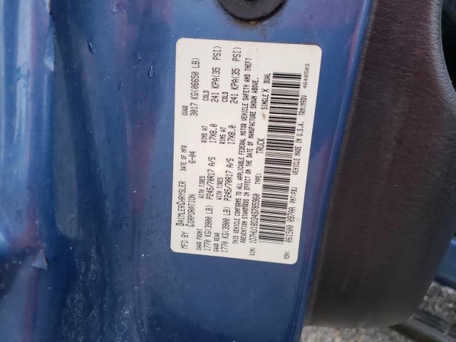 1D7HU18D34S785960 - 2004 DODGE RAM 1500 S BLUE photo 13