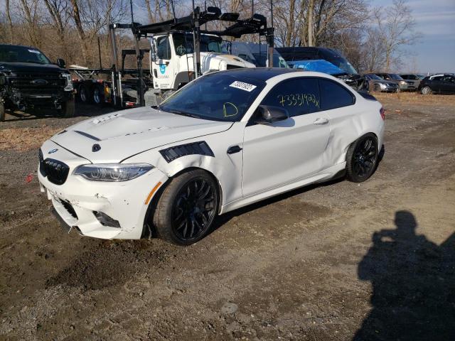 WBS2U7C01L7E67646 - 2020 BMW M2 WHITE photo 1