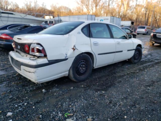 2G1WF55K759378225 - 2005 CHEVROLET IMPALA WHITE photo 3