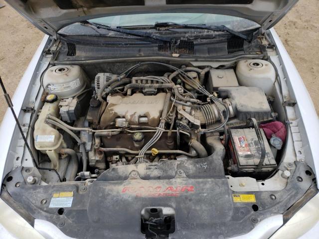 1G2NV12E31M536560 - 2001 PONTIAC GRAND AM G SILVER photo 11