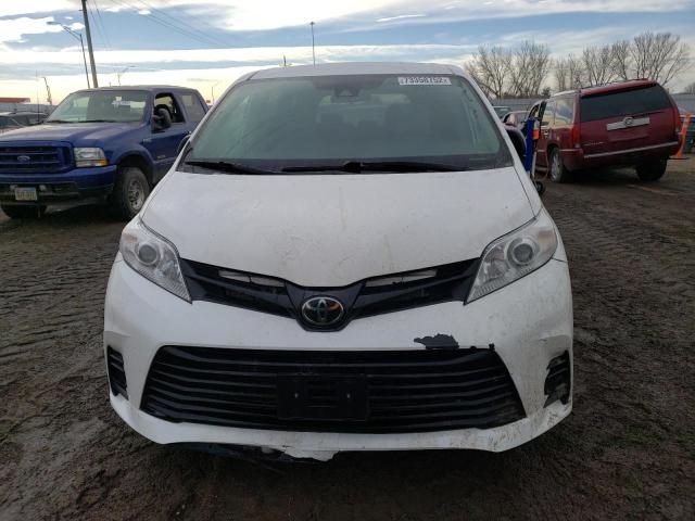 5TDZZ3DC3LS071794 - 2020 TOYOTA SIENNA L WHITE photo 5