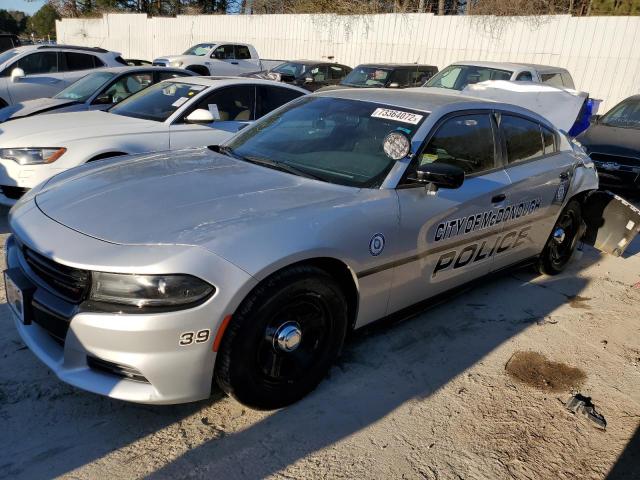 2C3CDXAT3JH****** - 2018 DODGE CHARGER PO SILVER photo 1