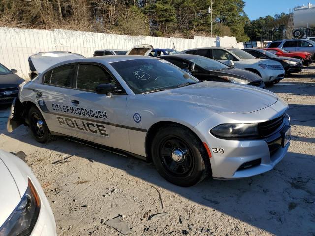 2C3CDXAT3JH****** - 2018 DODGE CHARGER PO SILVER photo 4