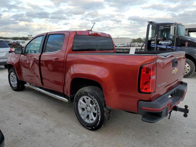 1GCGSCE34G1160688 - 2016 CHEVROLET COLORADO L RED photo 2