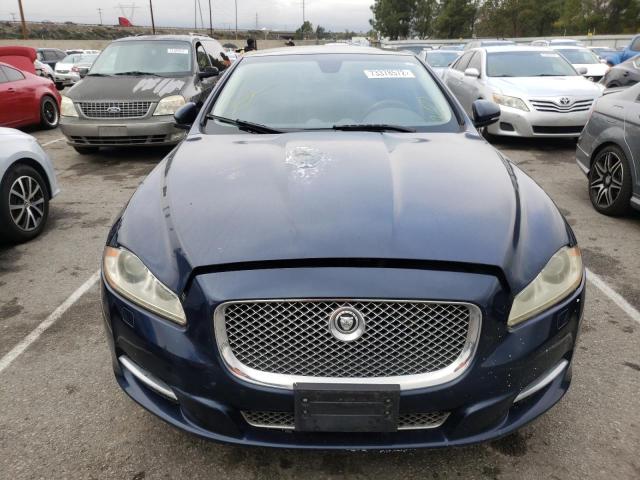 SAJWA2GB7BLV17938 - 2011 JAGUAR XJL BLUE photo 5