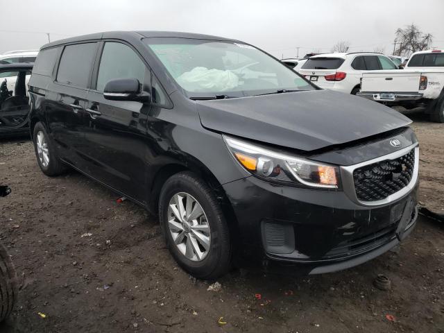 KNDMA5C1XH6264786 - 2017 KIA SEDONA L BLACK photo 4