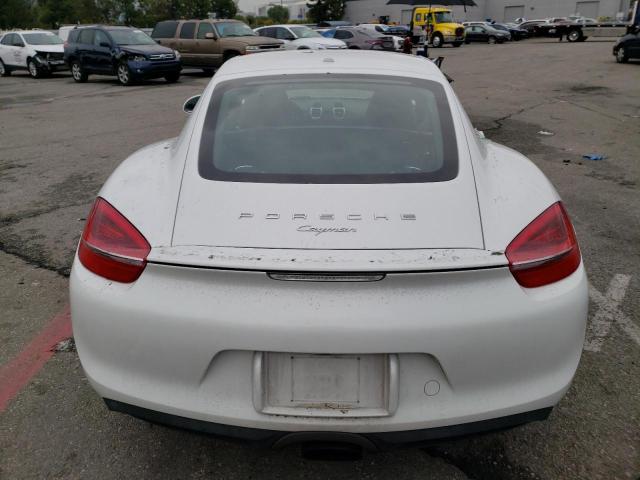 WP0AA2A83FK161909 - 2015 PORSCHE CAYMAN WHITE photo 6