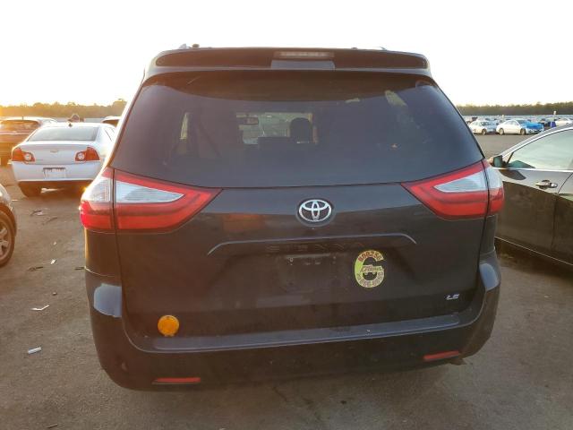 5TDKK3DC7FS533218 - 2015 TOYOTA SIENNA LE BLACK photo 6