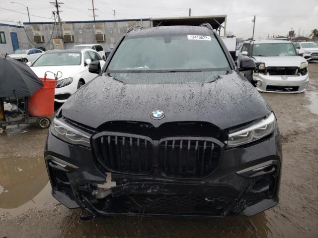5UXCW2C07M9F03501 - 2021 BMW X7 XDRIVE4 BLACK photo 5