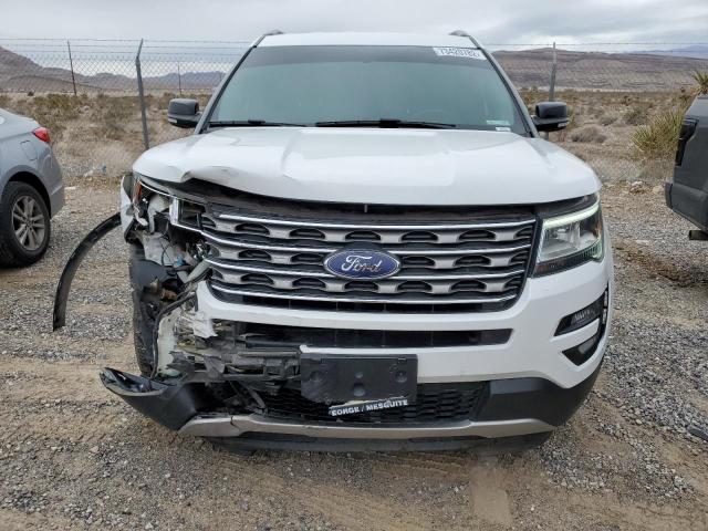 1FM5K8D89HGA12337 - 2017 FORD EXPLORER X WHITE photo 5