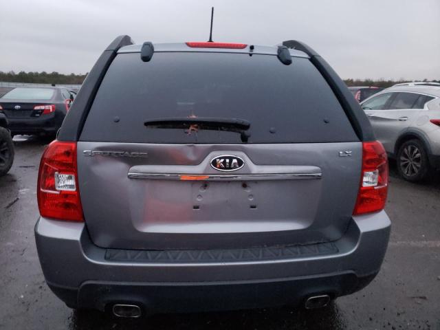 KNDJF724197564885 - 2009 KIA SPORTAGE GRAY photo 6