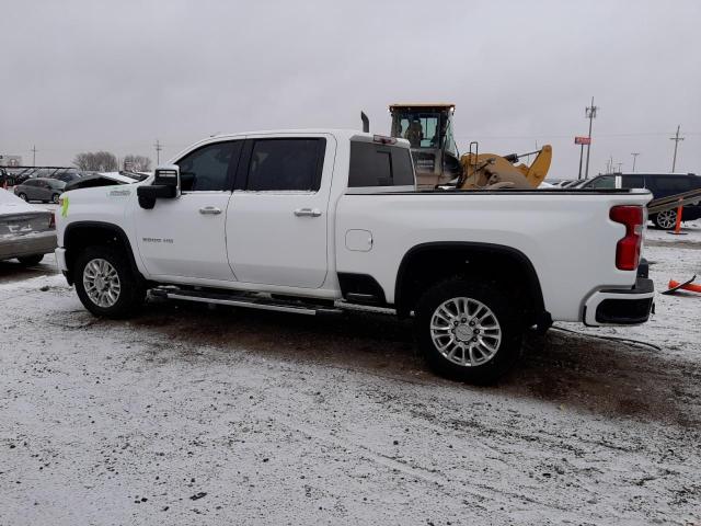 1GC4YREY6LF339506 - 2020 CHEVROLET SILVERADO WHITE photo 2