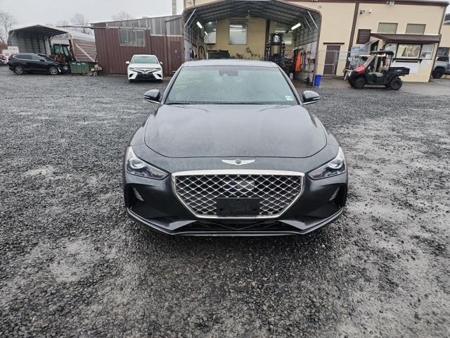 KMTG34LA8LU046529 - 2020 GENESIS G70 ELITE CHARCOAL photo 11