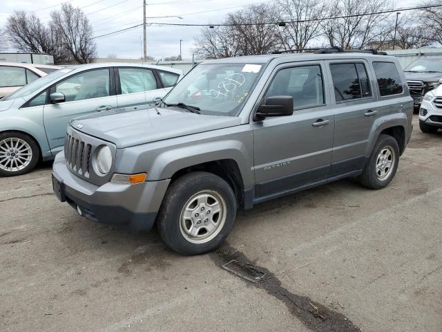 1C4NJPBA0CD640031 - 2012 JEEP PATRIOT SP GRAY photo 1