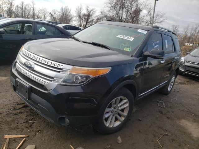 1FM5K8D87DGB92072 - 2013 FORD EXPLORER X BLACK photo 1