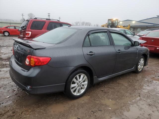 1NXBU4EE4AZ347913 - 2010 TOYOTA COROLLA BA GRAY photo 3