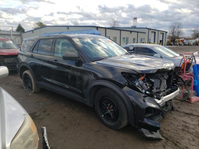 1FM5K8AW9MNA07339 - 2021 FORD EXPLORER P BLACK photo 4