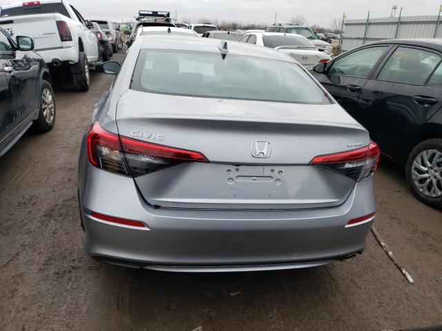 2HGFE2F53NH583887 - 2022 HONDA CIVIC SPOR Արծաթագույն լուսանկար 6
