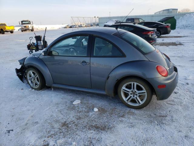 3VWCD31C04M417355 - 2004 VOLKSWAGEN NEW BEETLE GRAY photo 2