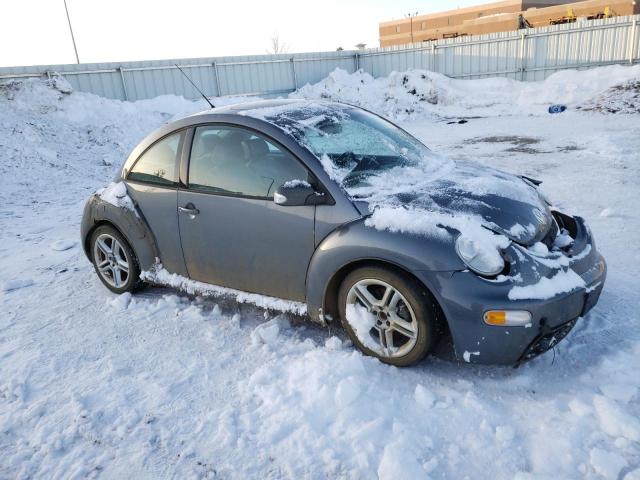 3VWCD31C04M417355 - 2004 VOLKSWAGEN NEW BEETLE GRAY photo 4