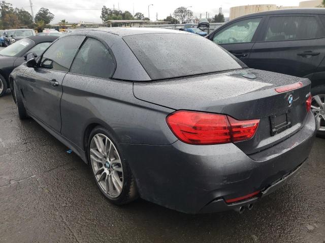 WBA3V7C5XF5A24056 - 2015 BMW 428 I SULE Boz foto 2