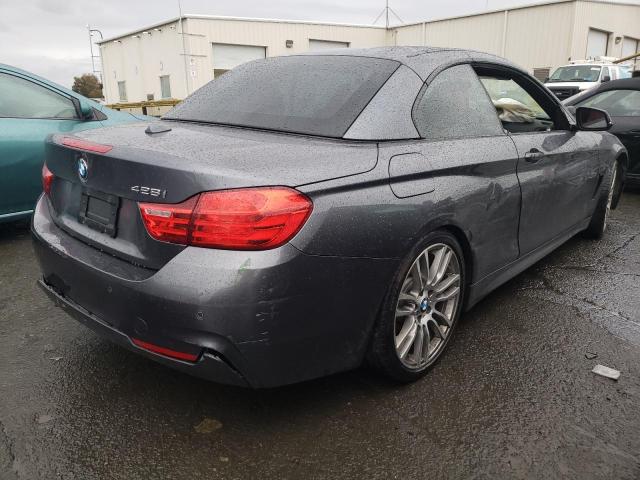 WBA3V7C5XF5A24056 - 2015 BMW 428 I SULE GRAY photo 3