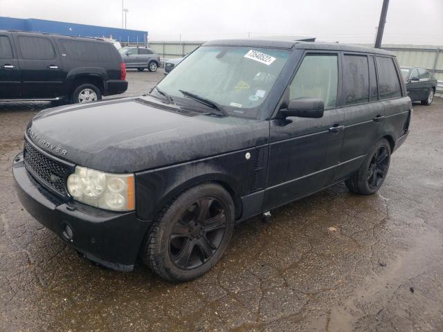 SALMF15487A239620 - 2007 LAND ROVER RANGE ROVE BLACK photo 1
