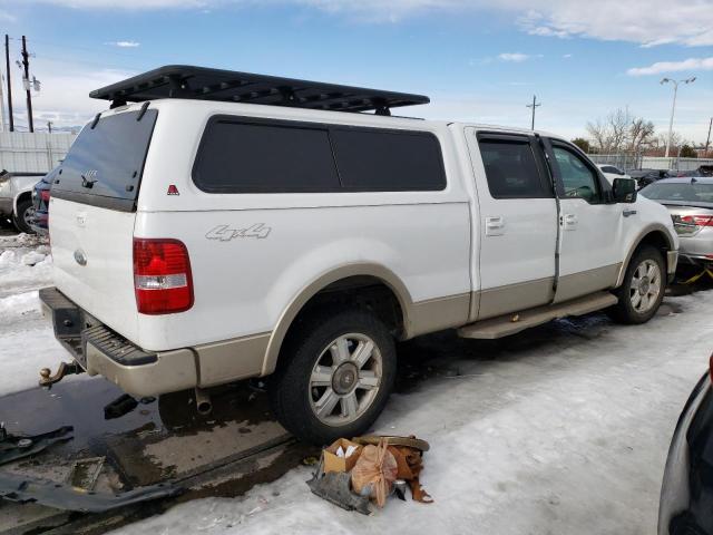 1FTPW14V77KB13662 - 2007 FORD F-150 WHITE photo 3