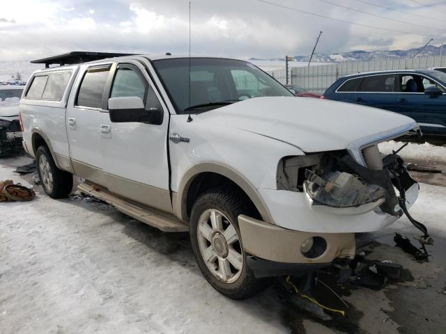 1FTPW14V77KB13662 - 2007 FORD F-150 WHITE photo 4