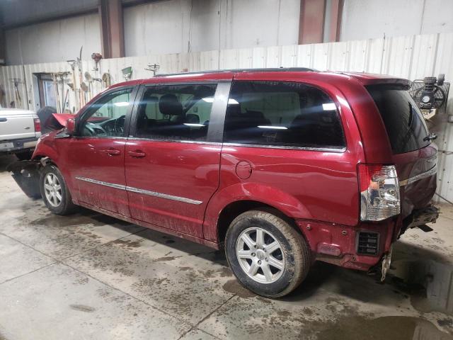 2C4RC1BG6CR282251 - 2012 CHRYSLER TOWN & COU RED photo 2