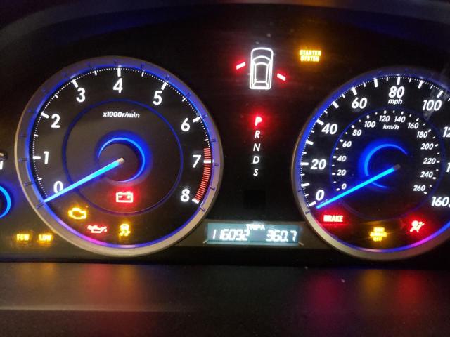 5J6TF2H52FL002325 - 2015 HONDA CROSSTOUR ბურგუნდია ფოტო 9