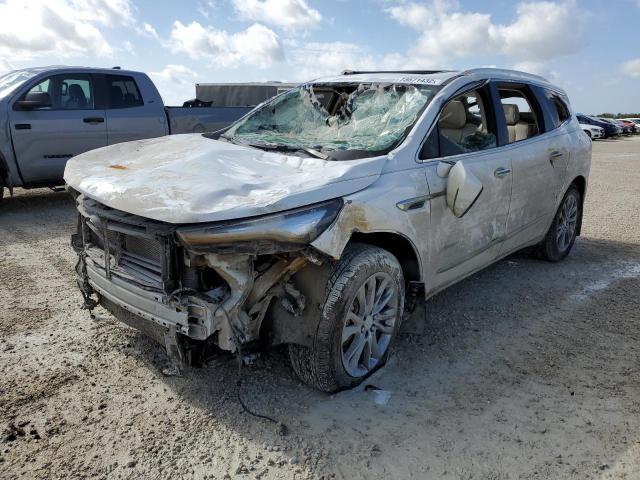 5GAEVCKW8NJ136907 - 2022 BUICK ENCLAVE AV WHITE photo 1