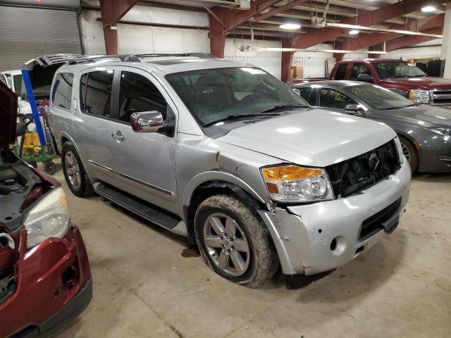 5N1AA0NE1BN606348 - 2011 NISSAN ARMADA PLA SILVER photo 4