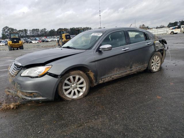 1C3CCBCG5DN542538 - 2013 CHRYSLER 200 LIMITE GRAY photo 1