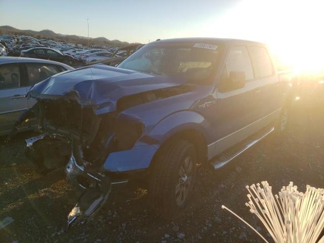 1FTEW1C85AFC15920 - 2010 FORD F150 SUPER BLUE photo 1