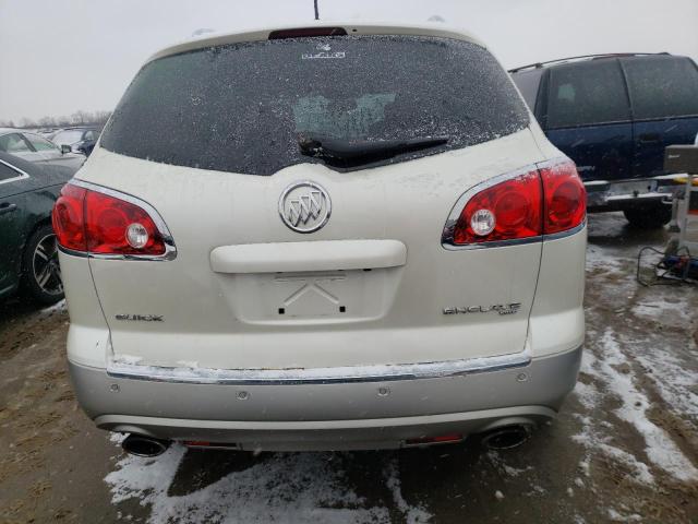 5GAKVDED7CJ377521 - 2012 BUICK ENCLAVE WHITE photo 6