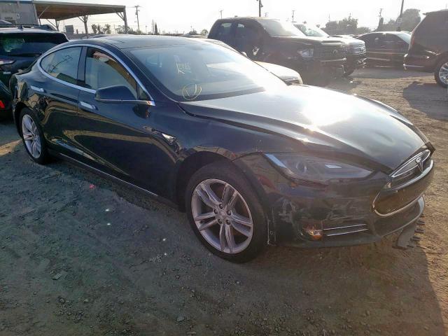 5YJSA1CG5DFP09535 - 2013 TESLA MODEL S Կանաչ լուսանկար 1