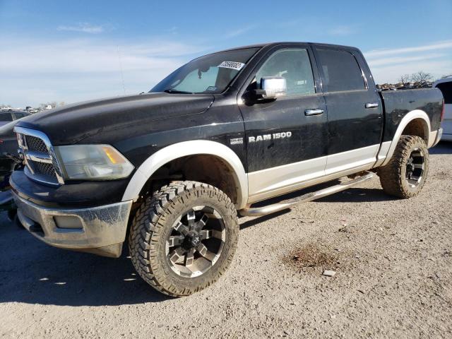 1C6RD7NT3CS270475 - 2012 DODGE RAM 1500 L BLACK photo 1