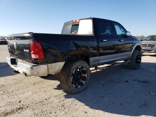 1C6RD7NT3CS270475 - 2012 DODGE RAM 1500 L BLACK photo 3