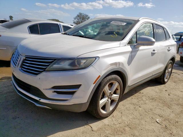 5LMCJ1A91FUJ02558 - 2015 LINCOLN MKC WHITE photo 2