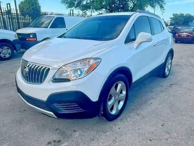 KL4CJASB2GB533524 - 2016 BUICK ENCORE WHITE photo 2