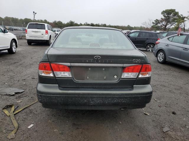 JNKCP11A1XT013952 - 1999 INFINITI G20 GREEN photo 6