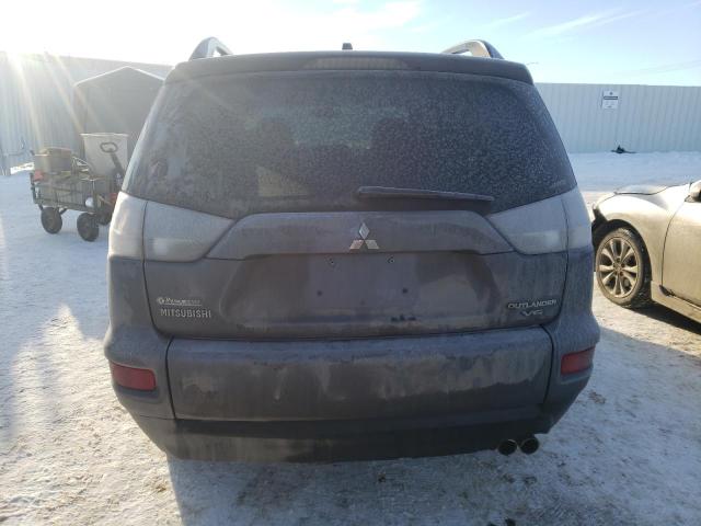 JA4JT3AXXAZ600461 - 2010 MITSUBISHI OUTLANDER GRAY photo 6