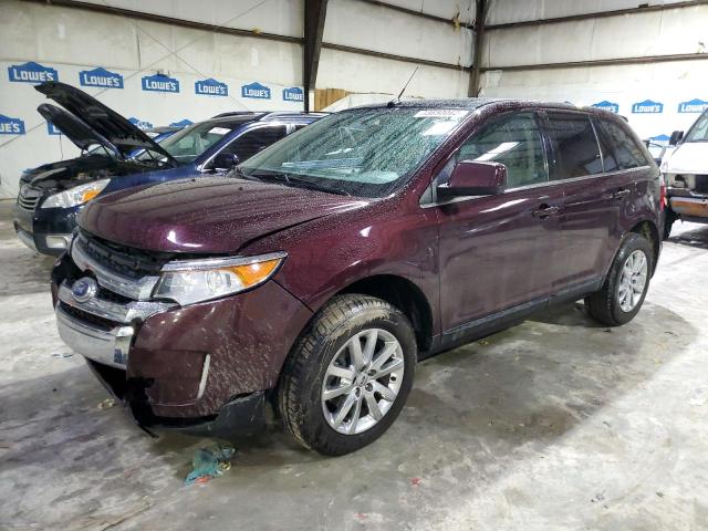 2FMDK3KCXBBA29345 - 2011 FORD EDGE LIMIT BURGUNDY photo 1