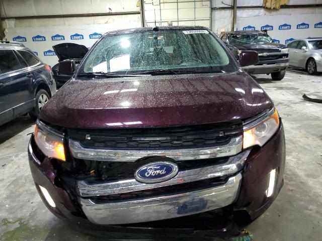 2FMDK3KCXBBA29345 - 2011 FORD EDGE LIMIT BURGUNDY photo 5